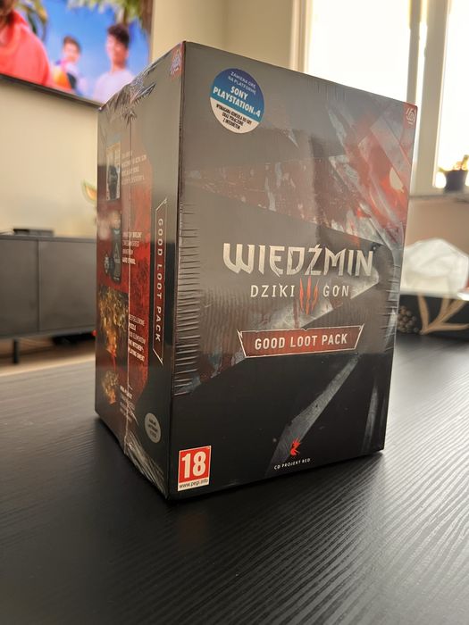 Wiedźmin 3 Good Loot Pack wersja PS4 FOLIA