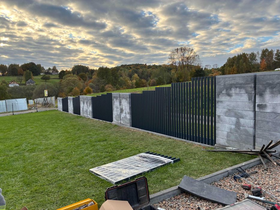 bramy ogrodzenia przęsła