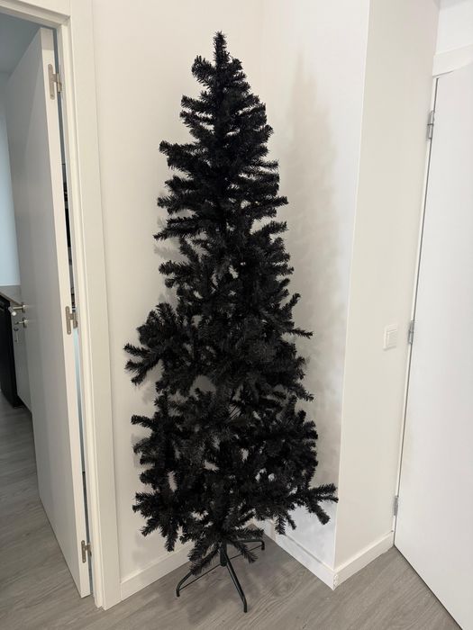 Arvore de natal preta