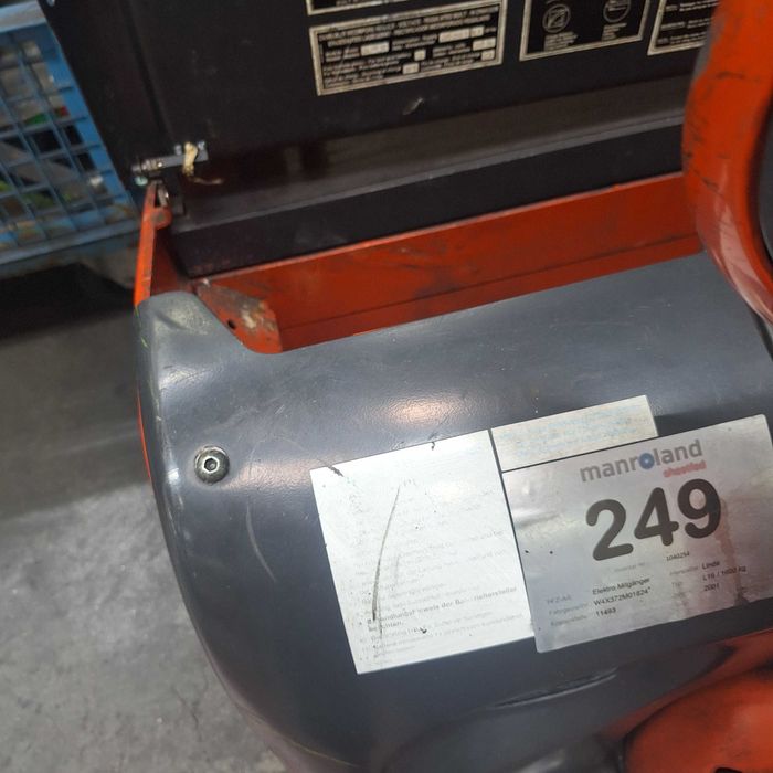 Linde L16 elektryczny wózek wysokiego podnoszenia