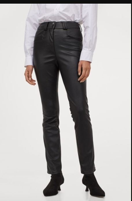 Жіночі штани екошкіра H&M