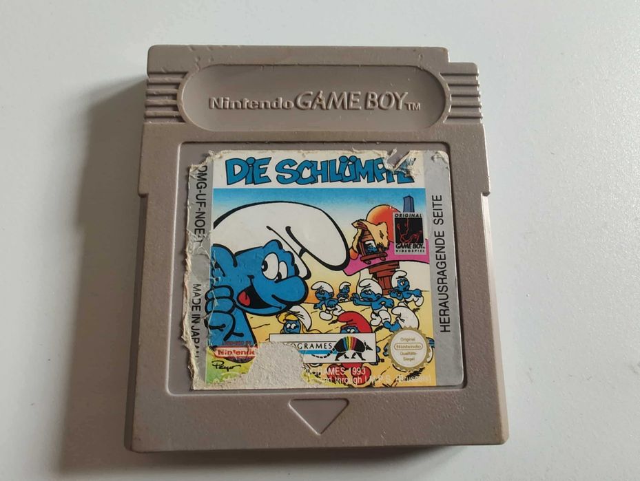 Nintendo Game Boy gra The Smurfs