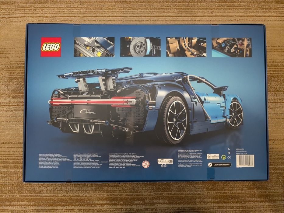 Lego Bugatti Chiron Technic 42083 Novo e Selado
