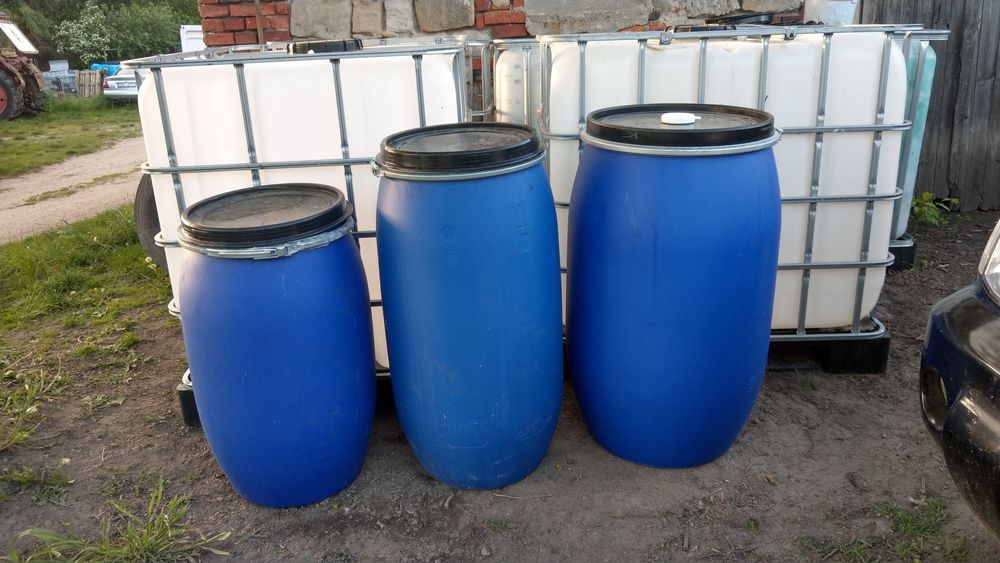 Beczka na wode pojemnik zbiornik 200L 100L 120L 150L 200 220 litrów
