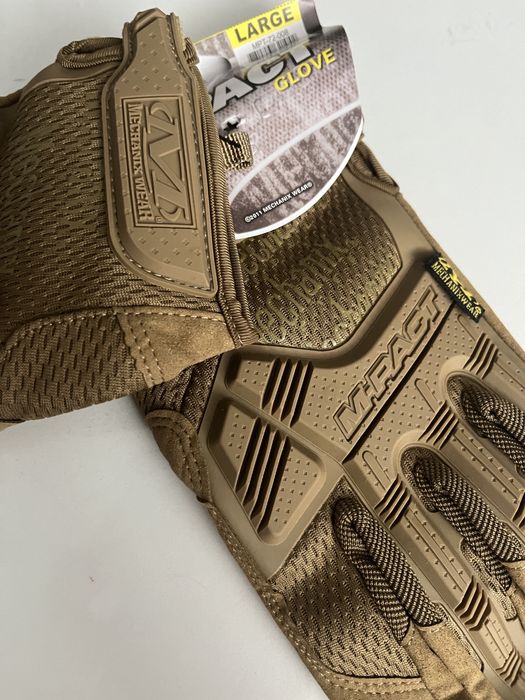 Тактичні рукавиці Mechanix M-Pact койот, мультикам