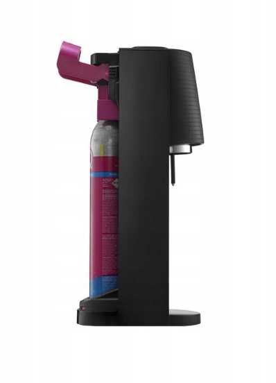 SodaStream Czarny Saturator do Gazowanie Wody GRATIS nabój i 4 próbki