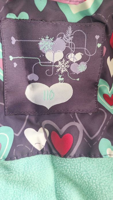 Kurtka narciarska zimowa 110cm Smyk cool club dziewczęca