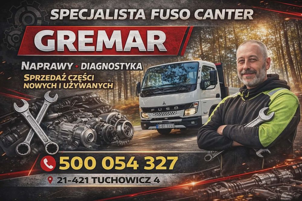 Mitsubishi fuso Naprawa skrzyń automatycznych duonic wszystkie typy s