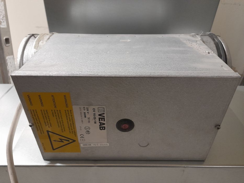 Nagrzewnica kanałowa fi160