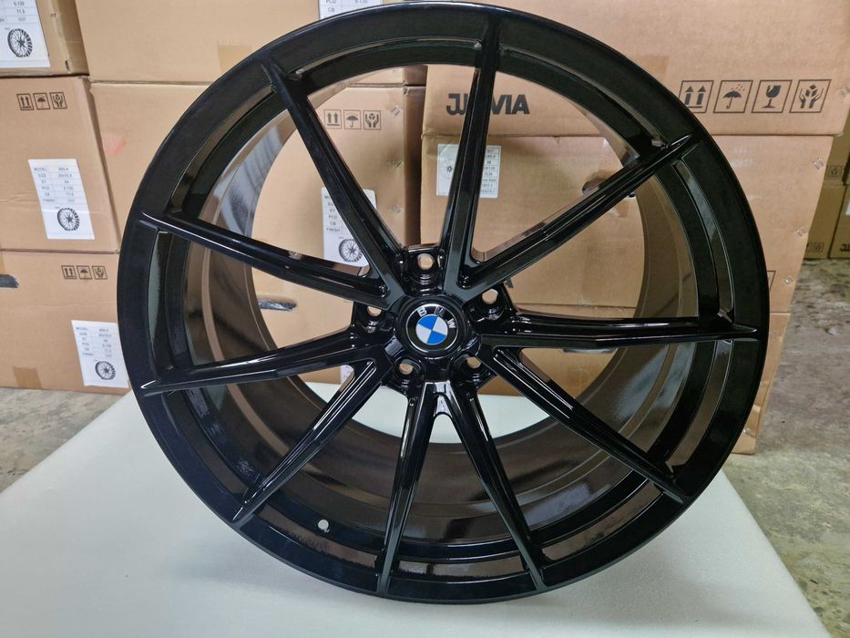 Кованые Диски новые разноширокие R22 R21 5x132 для BMW M5 G90/G99 Satin Gloss Black