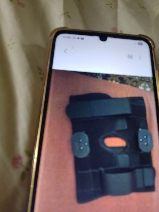 Ортез на колено с жёсткими вставками