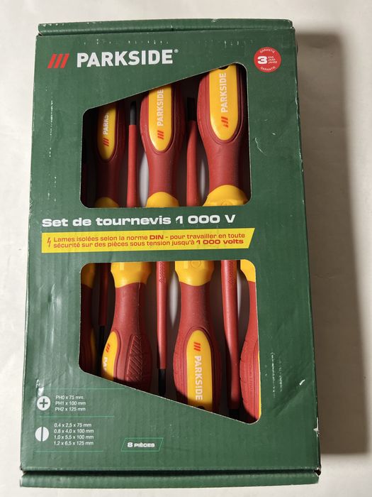 Набір ізольованих викруток PARKSIDE