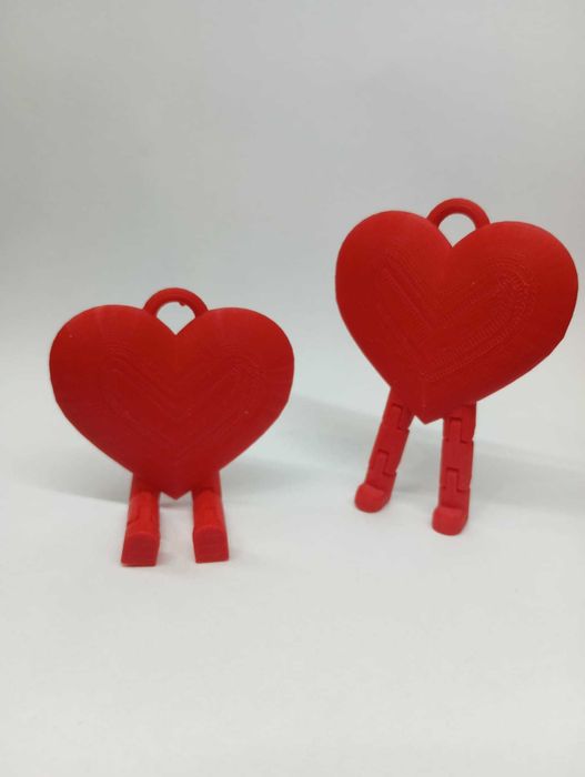 Peças 3D Articuladas – Presente Criativo para o Dia de São Valentim