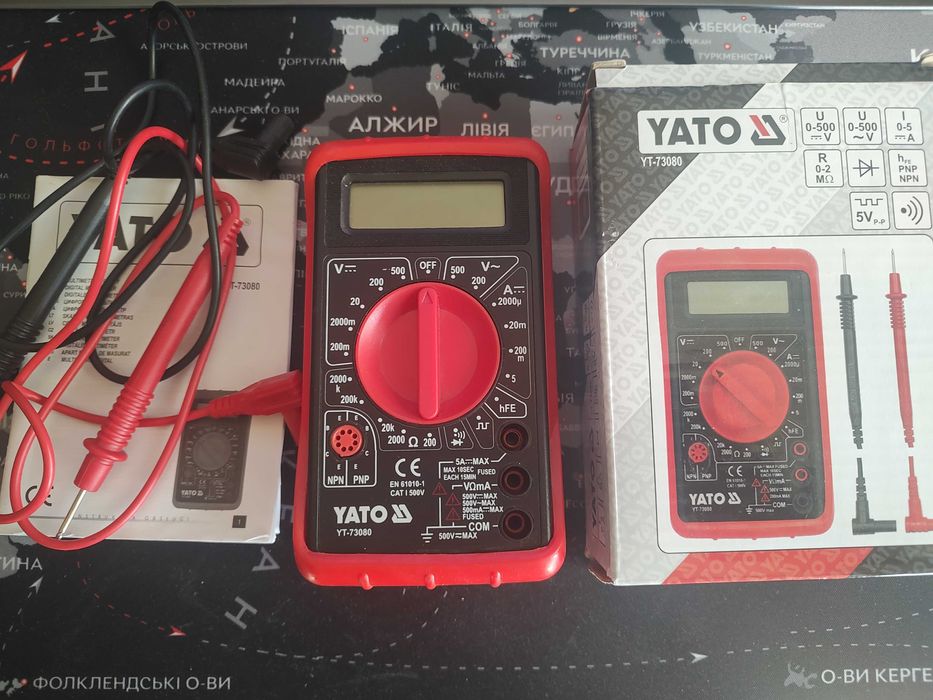 ‼️ Мультиметр YATO YT-73080‼️ | Тестер напряжения | Мультиметр