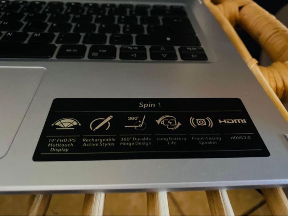 ACER Spin 14" Hybrid Laptop with Warranty64584888754306124