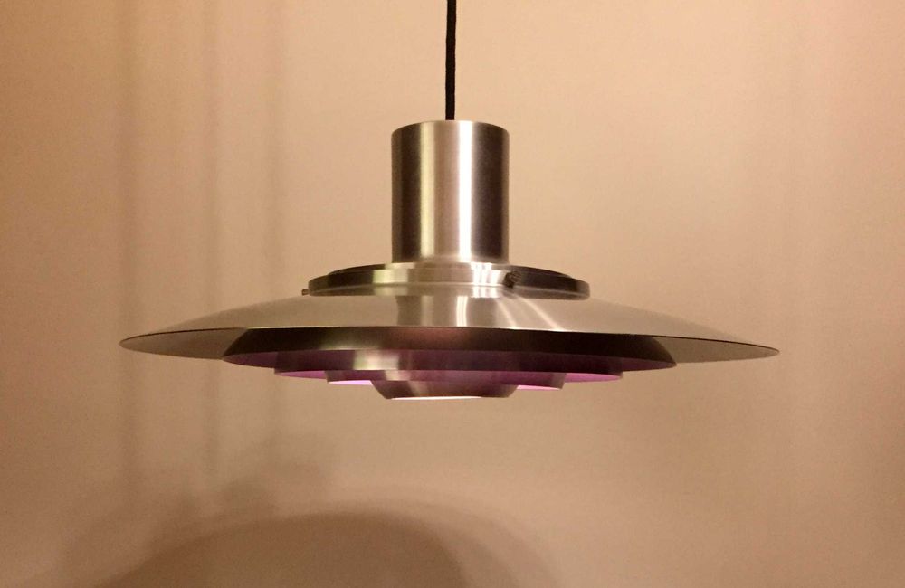 Candeeiro dinamarquês Kastholm P376 para a Nordisk Solar Compagni 1964