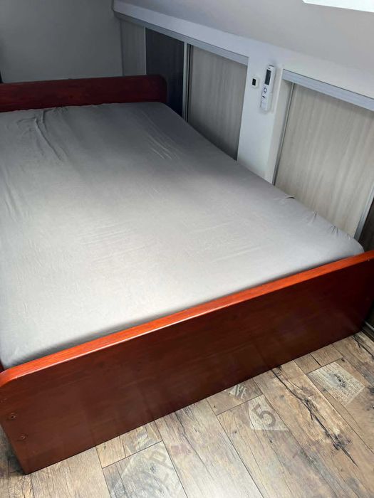 Solidne łóżko 120x200 LITE DREWNO