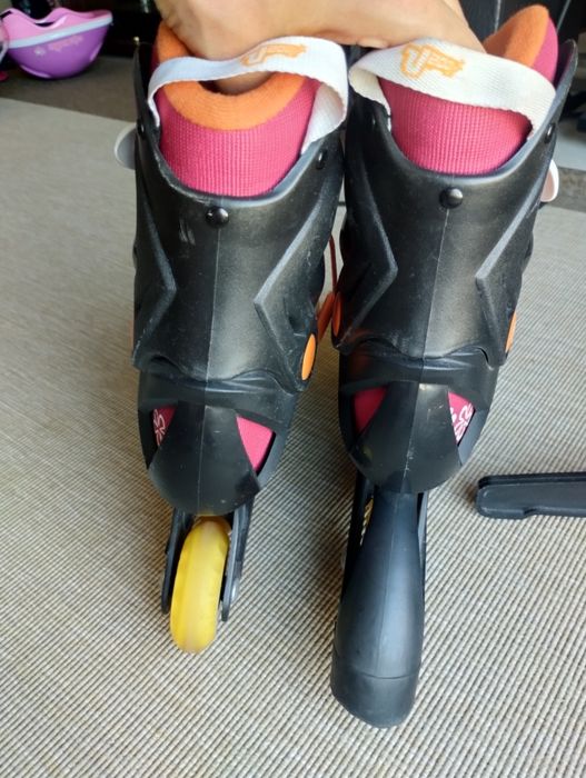 Patins em linha com saco Decathlon Tam 36/38