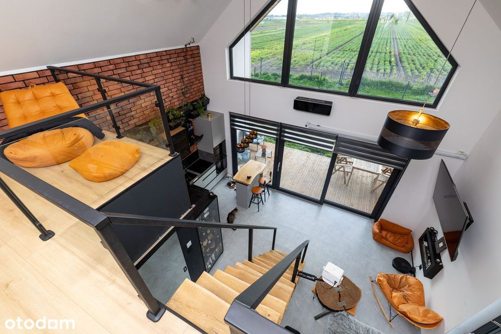 Dom energooszczędny w stylu loft |