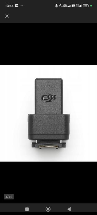 Dji Mic 2 Adapter odbiornika mikrofon do kamery sony