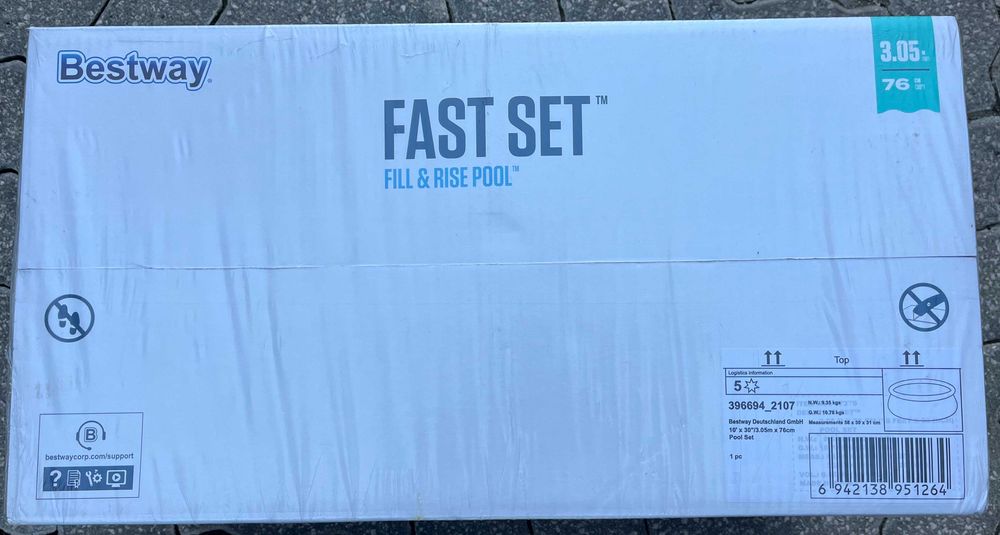 Piscina 3.05m X 76cm - NOVA