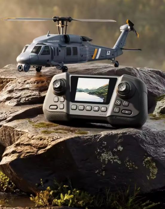 L2   8k 4DRC вертоліт на радіо керуванні з камерою і екраном у пульті