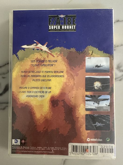 Jogo simulador de voo super hornet