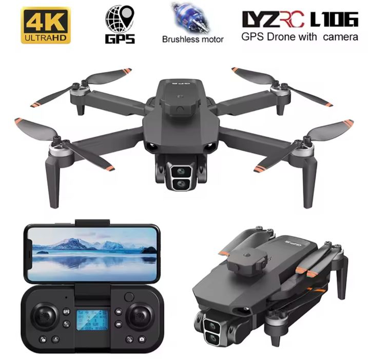 Новий!!! LZRC L106 MAX GPS -8k професійний квадрокоптер