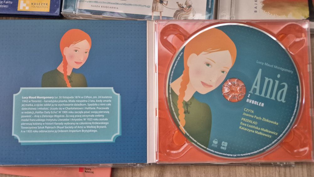 Audiobooki różne CD, mp3