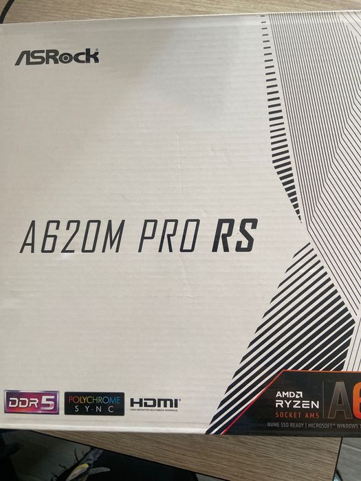 Материнська плата ASRock A620M Pro RS