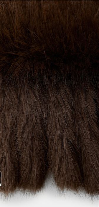 Шарф хутряний zara