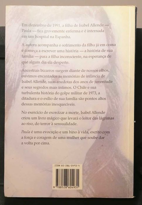 Paula, de Isabel Allende