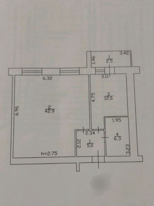 Продаж 2 кімн квартири в новобудові, 69м2
