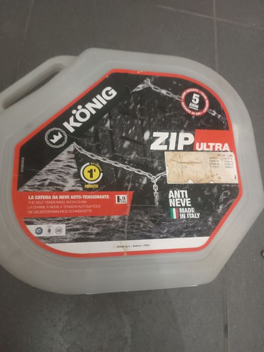 Łańcuchy śniegowe KONIG ZIP ULTRA rozmiar 097 Adamowizna • OLX.pl