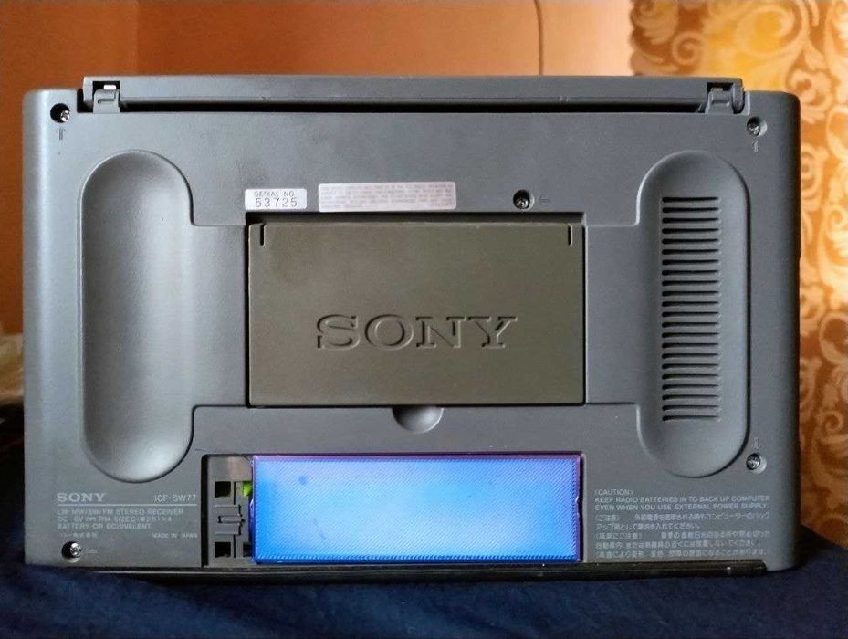 Sony ICF-SW77 Радиоприемник: 10 499 грн. - Радиоприемники
