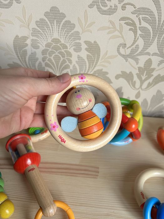 Дерев'яні погремушки Haba