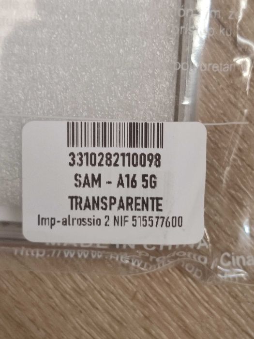 Capa proteção samsung A16 5G portes incluidos