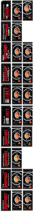 Pacotes de Açúcar Série Delta Cibercafé (Variantes) (Novadelta) (2006)