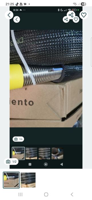 Przewód nierdzewny DN32