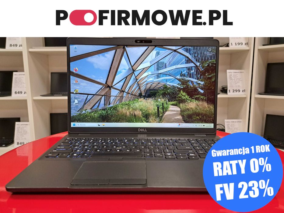 Laptop 15" Dell Latitude 5500 i5-8gen 16GB 256SSD Win11 FullHD Kamera