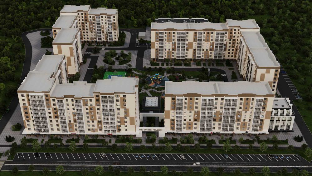 ЖК "ОЛІМП-МОДЕРН" двокімнатна квартира — 78,0 м²