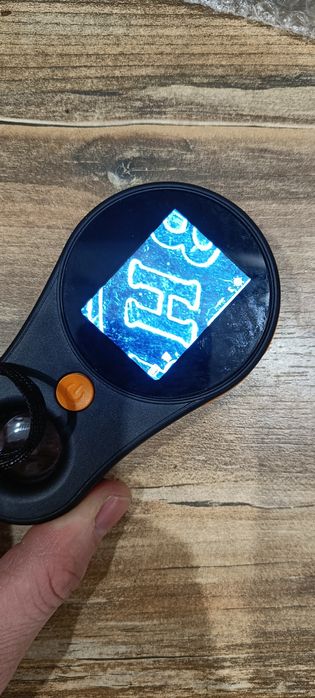 Портативний цифровий мікроскоп лупа 500х з підсвічуванням