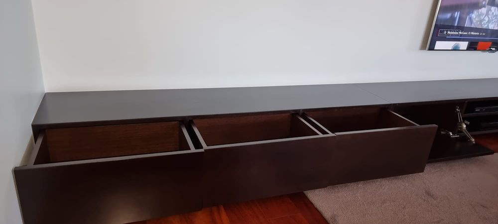 Móvel de apoio a TV, DVD, BOX TV CABO, etc e arrumação 5,10 mt