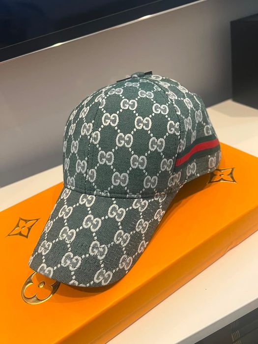 Czapka Gucci zielona męska