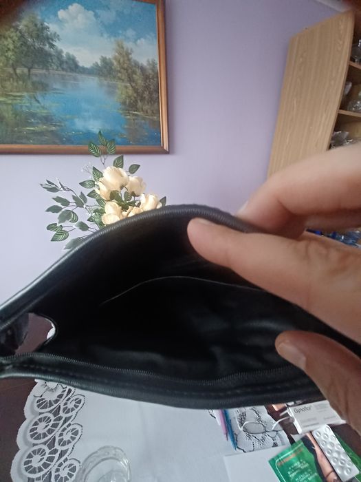 Kosmetyczka skórzana