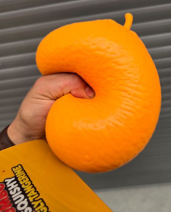 HIT ! Super gniotek squishy jumbo Pomarańcza nowy
