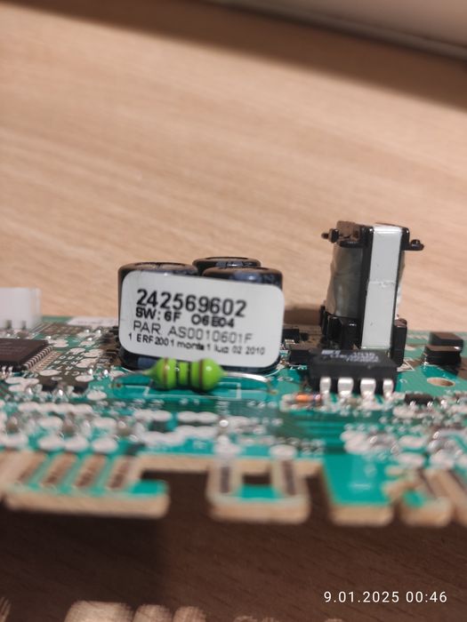 Moduł sterujący lodówki Electrolux no Frost