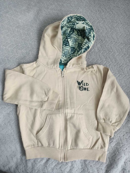 Bluza rozpinana z kapturem 104