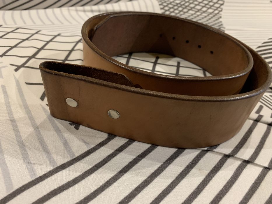 Pas skórzany Made in USA