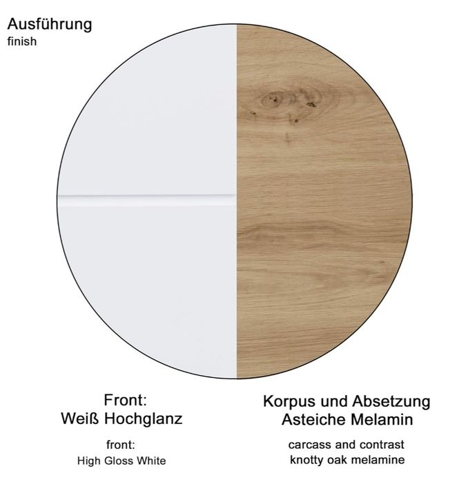 trendteam smart living - Amanda mando bea– szafka pod umywalkę